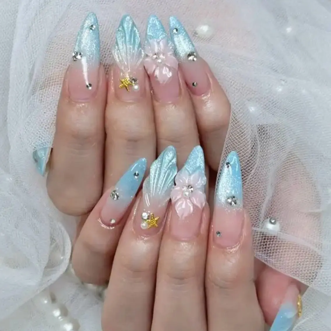 ネイル ハンドネイル ハンドケア sunnynail 小桃のネイルデザイン