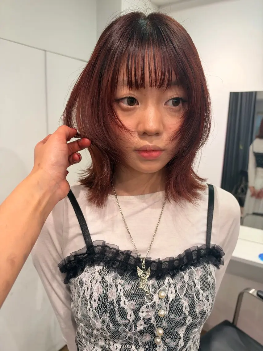 カラー ベージュ/ヘアセット 🎀Kanoのヘアスタイル