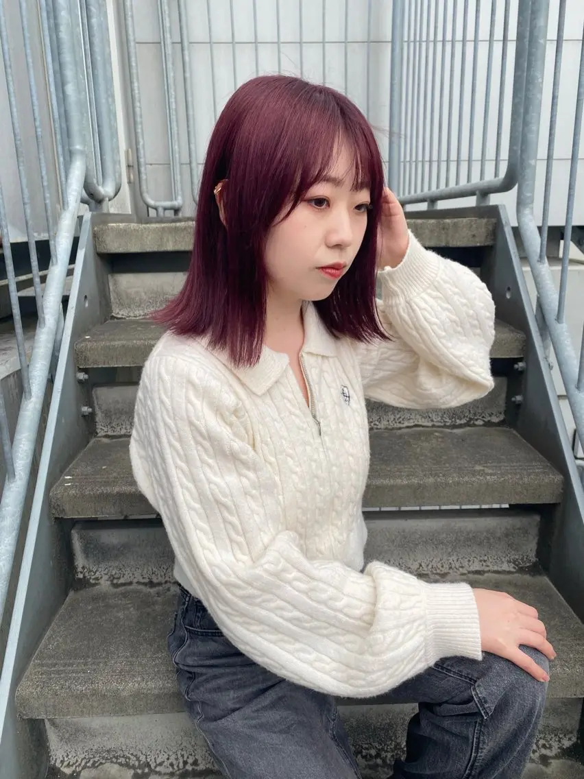 ショート カラー カット ヘアカラー トリートメント mai / linoah˚✧のヘアスタイル