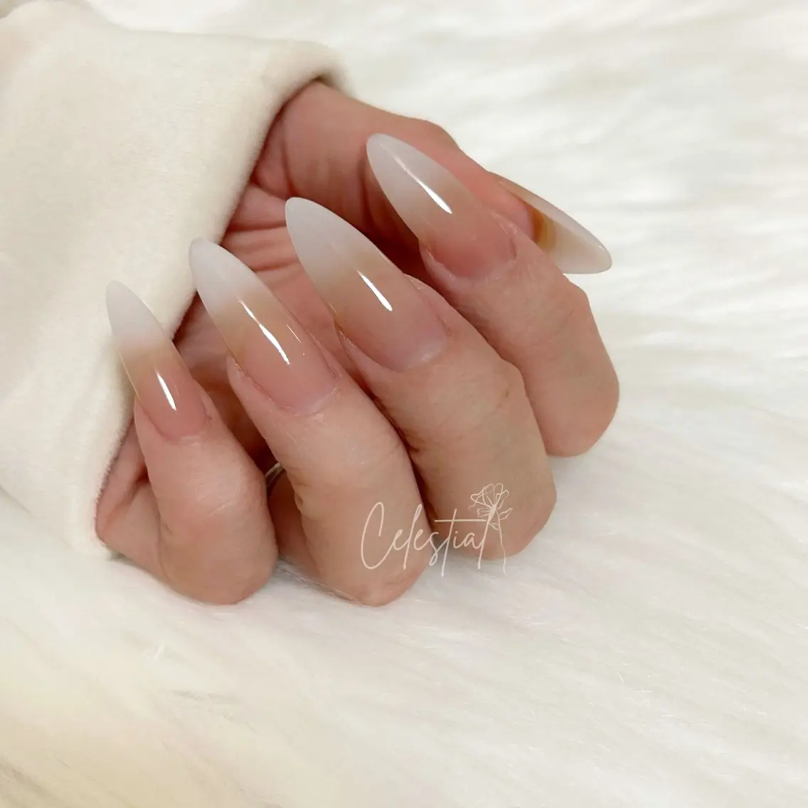 💅🏻スカルプ⌇デザスカ⌇マーブルorグラデ⌇~1cm(~Mサイズ)の写真