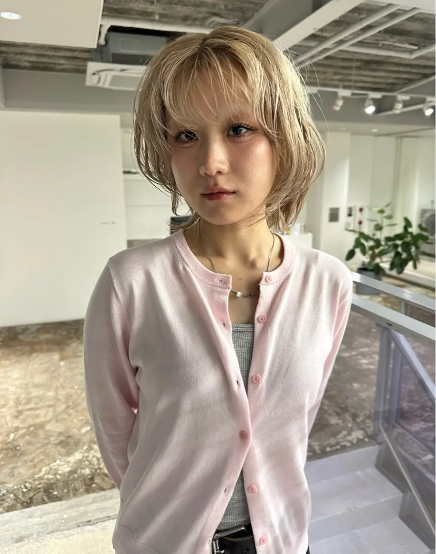ダブルカラーの写真