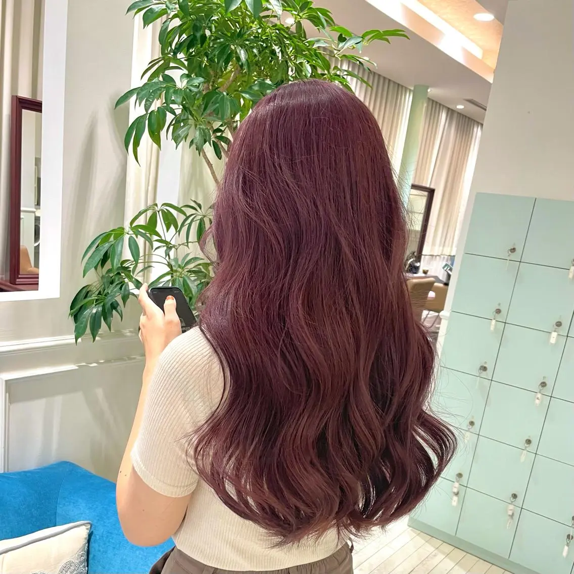 ロング カラー ヘアアレンジ 🧸ハイトーン🧸 ゆっきー🧸のヘアスタイル