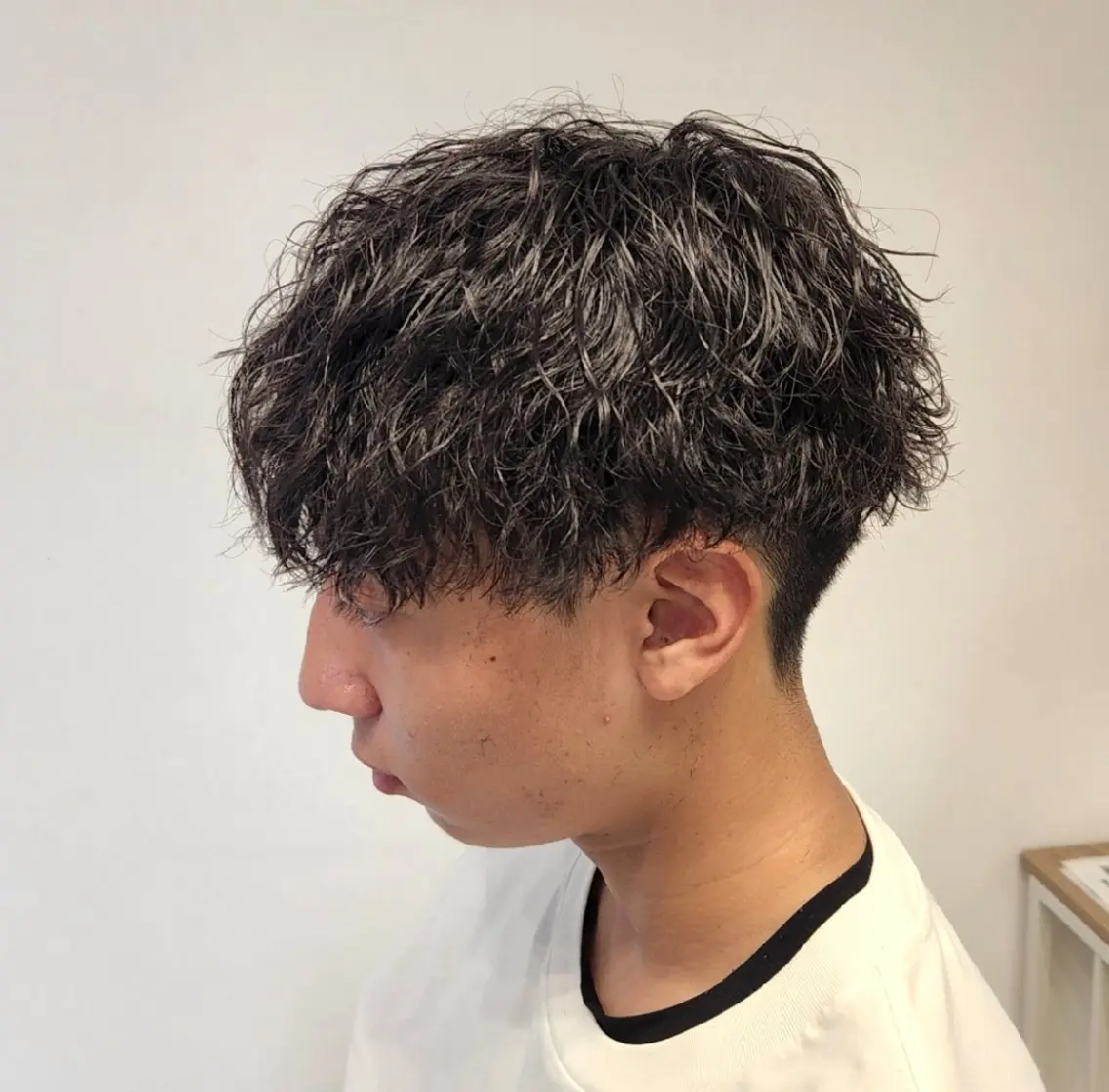 ショート パーマ メンズ 【イケメン風パーマ】 SHOFYのヘアスタイル