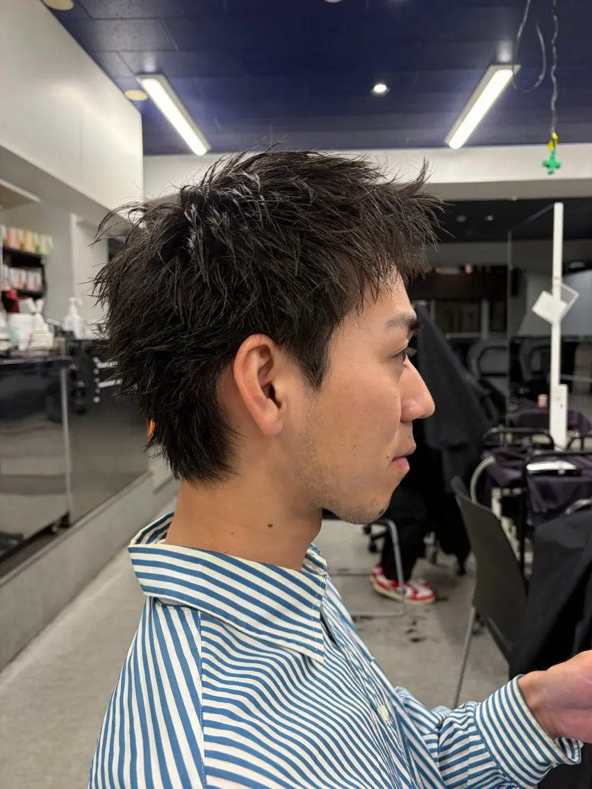 ショート メンズ 【"漢らしい" 作ります】昇陽のヘアスタイル
