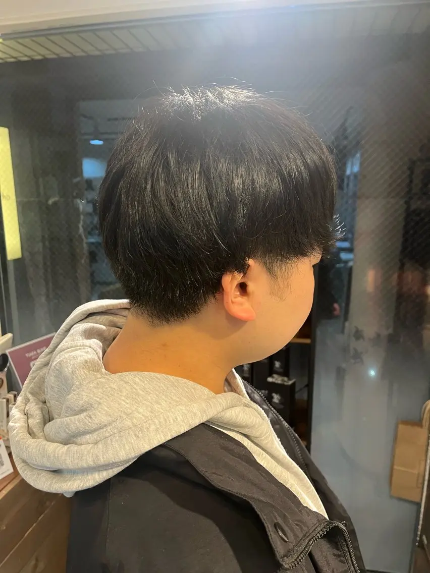 メンズ キンサダ ワンリダのヘアスタイル