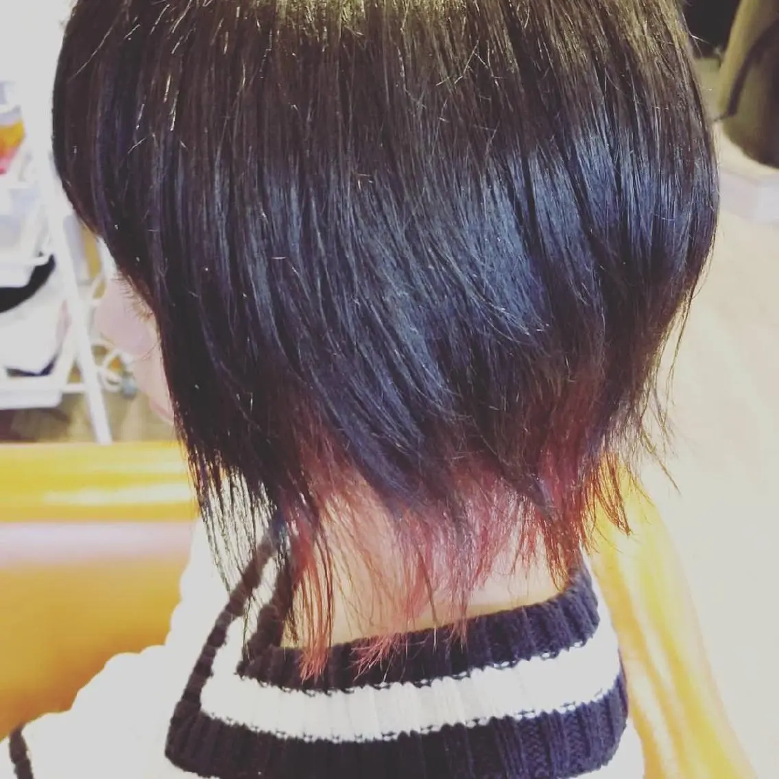 ショート カラー アディクシーカラー バレイヤージュ ブリーチ イルミナカラー 外国人風カラー ヘアカラー spa hair ark 富井直美のヘアスタイル