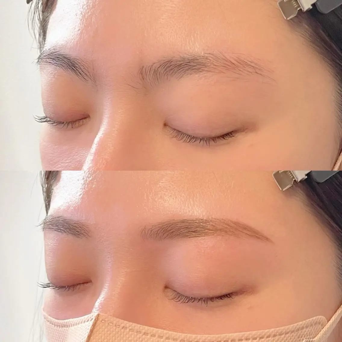 理想の垢抜け眉に🧡【眉毛wax】の写真
