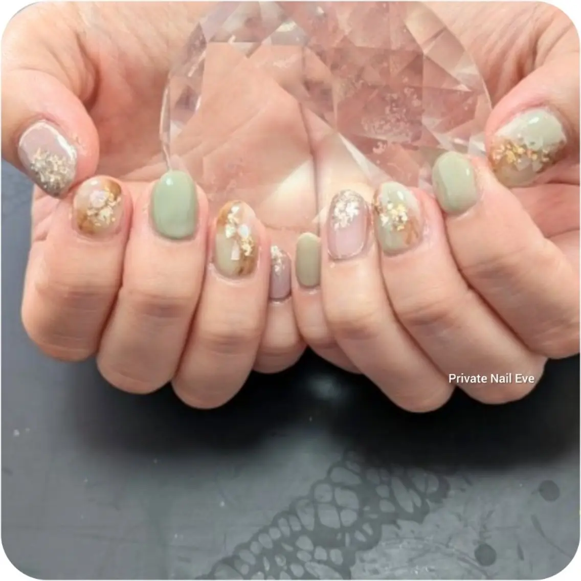ネイル 持ち込み ニュアンスネイル ハンドネイル ネイル junkoのネイルデザイン