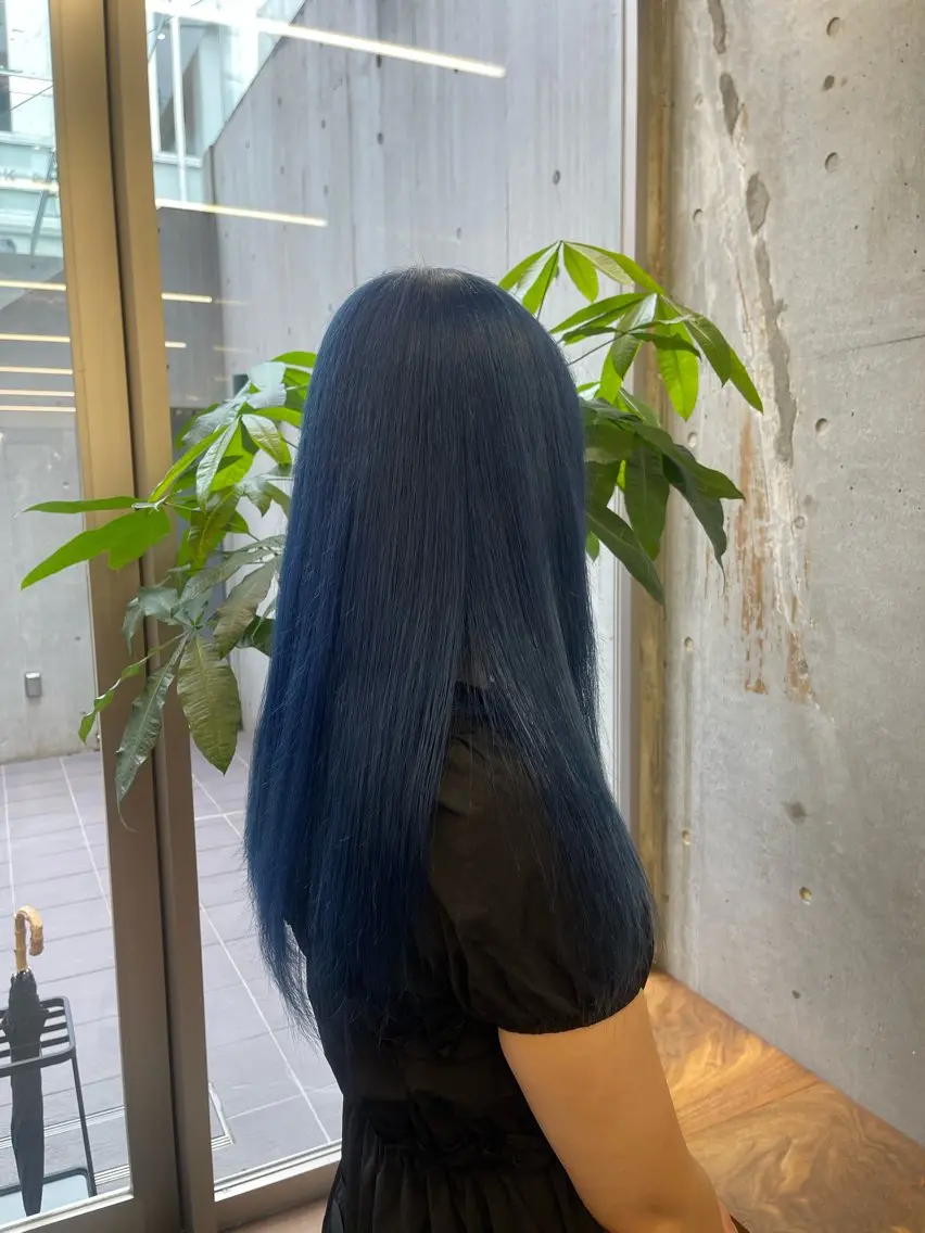 ロング ヘアカラー トリートメント 柔らかいハイトーン× 似合わせ/Yoheiのヘアスタイル