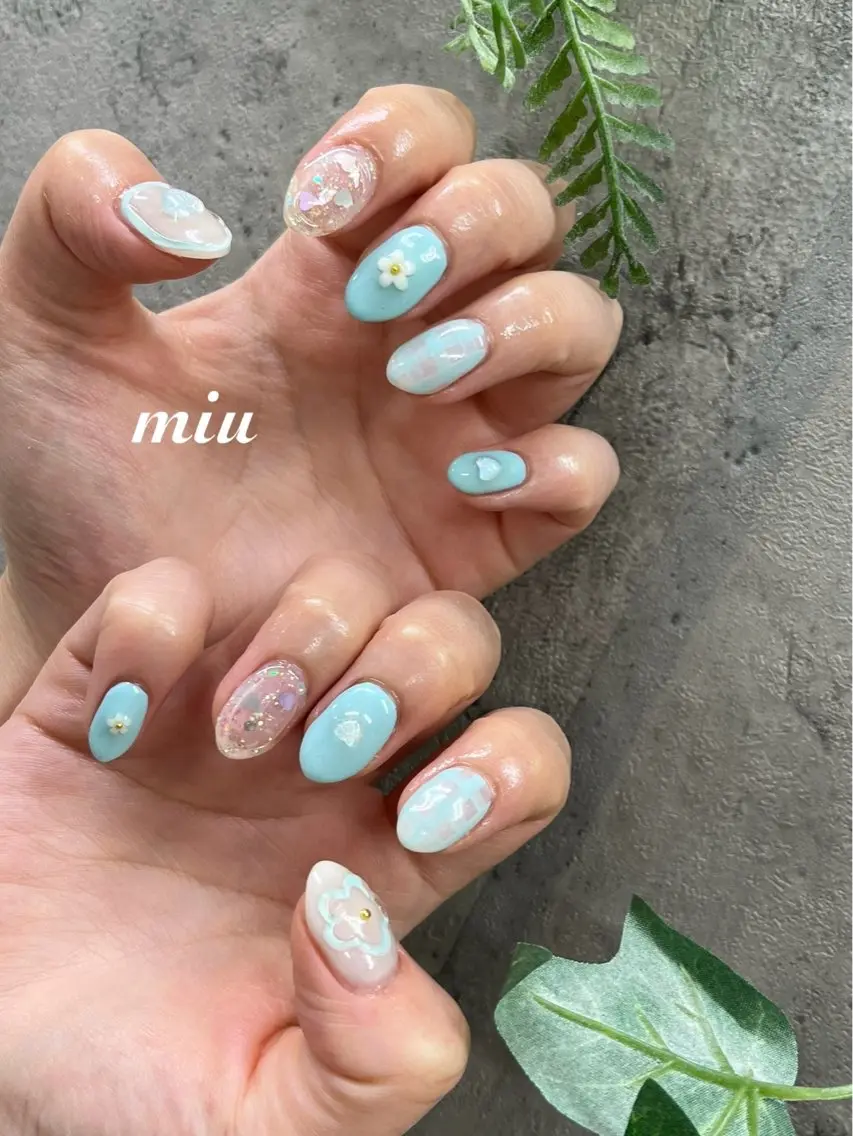 ネイル ハンドネイル miu nail 🐾mihoのネイルデザイン