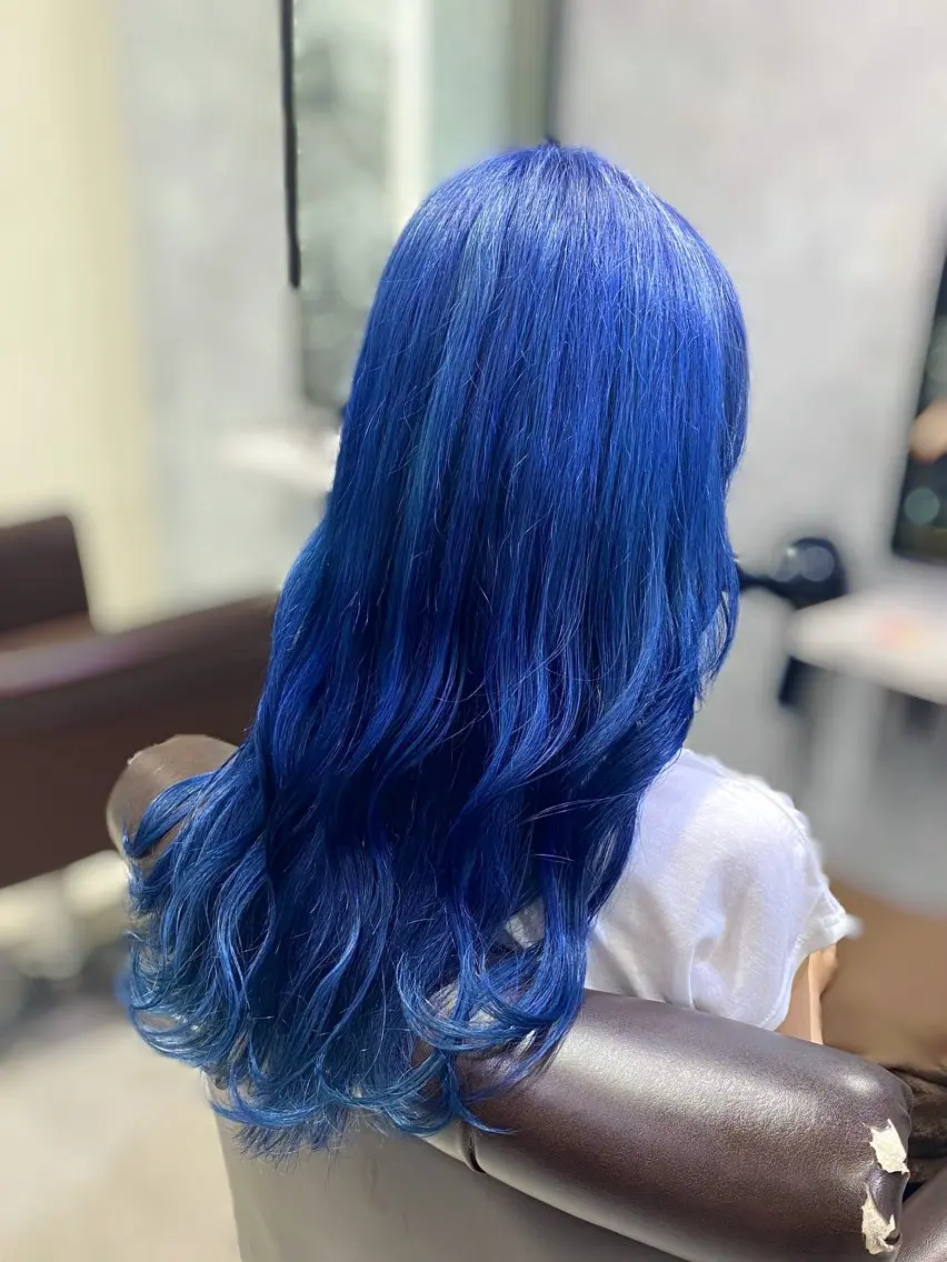 ロング カラー レイヤーカット ショート/宮本洋介のヘアスタイル