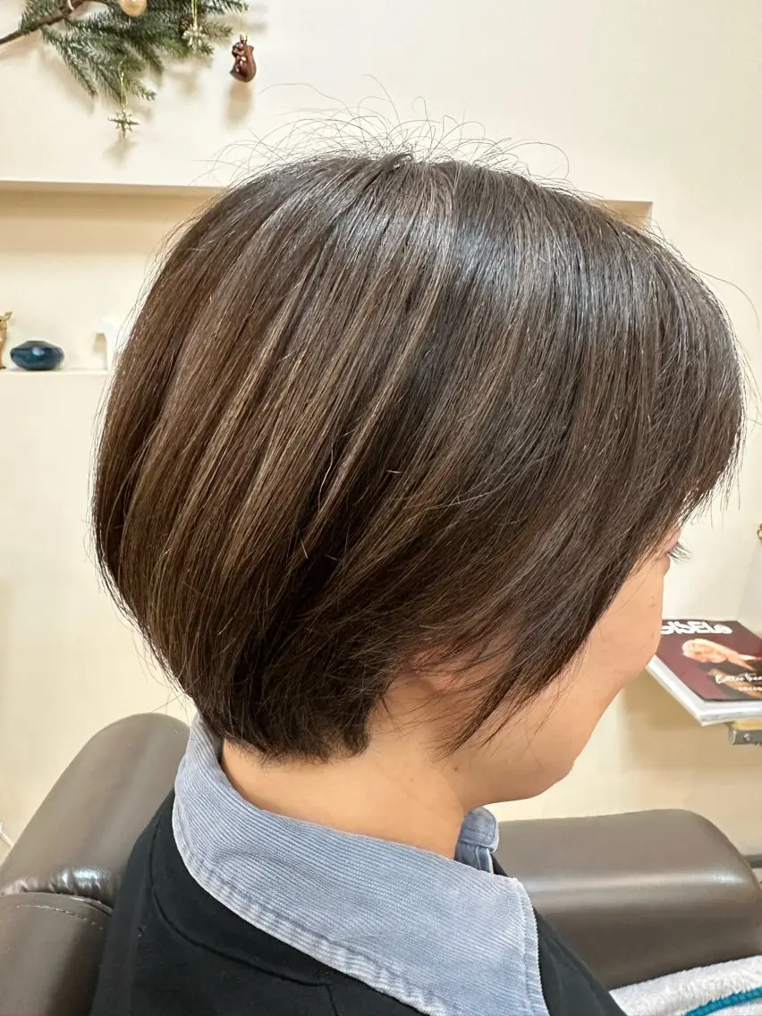 ショート ショートヘア その他 ショート・ボブ矯正 レディースお顔剃りのヘアスタイル