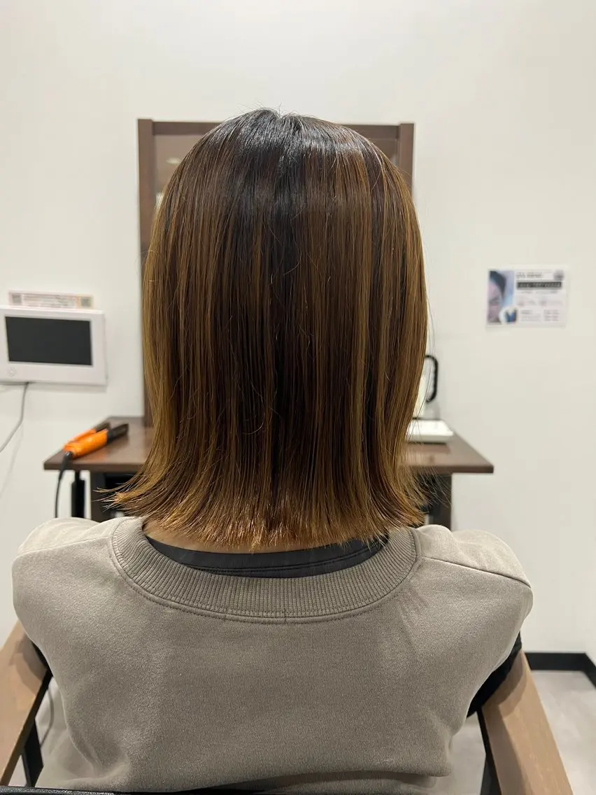 ミディアム ✩.*˚ ゆら˚*. ✩のヘアスタイル