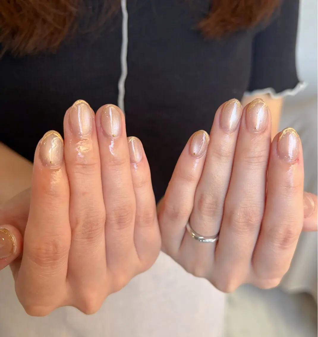 ネイル マグネットネイル ミラーネイル ハンドネイル Spica nail ～Nonn～のネイルデザイン