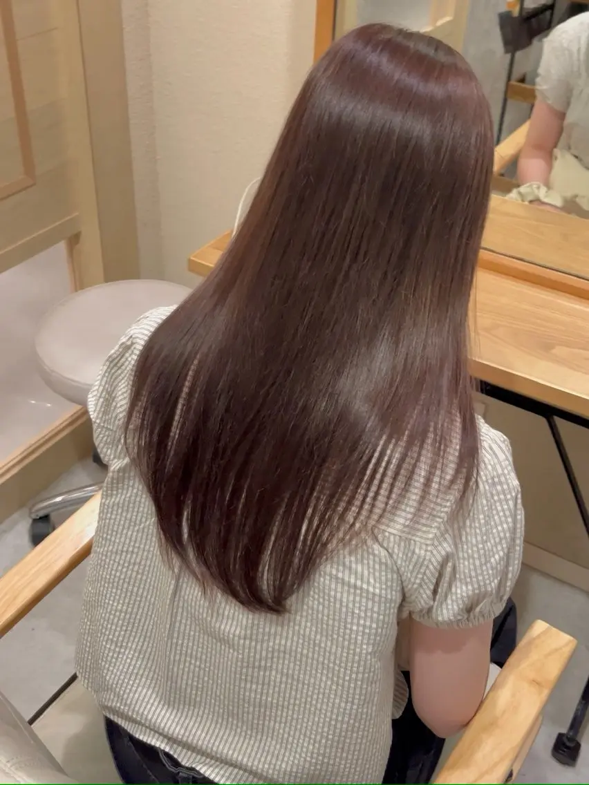 ロング カラー カット ヘアカラー トリートメント レイヤー/Wカラー ✂︎Reonのヘアスタイル