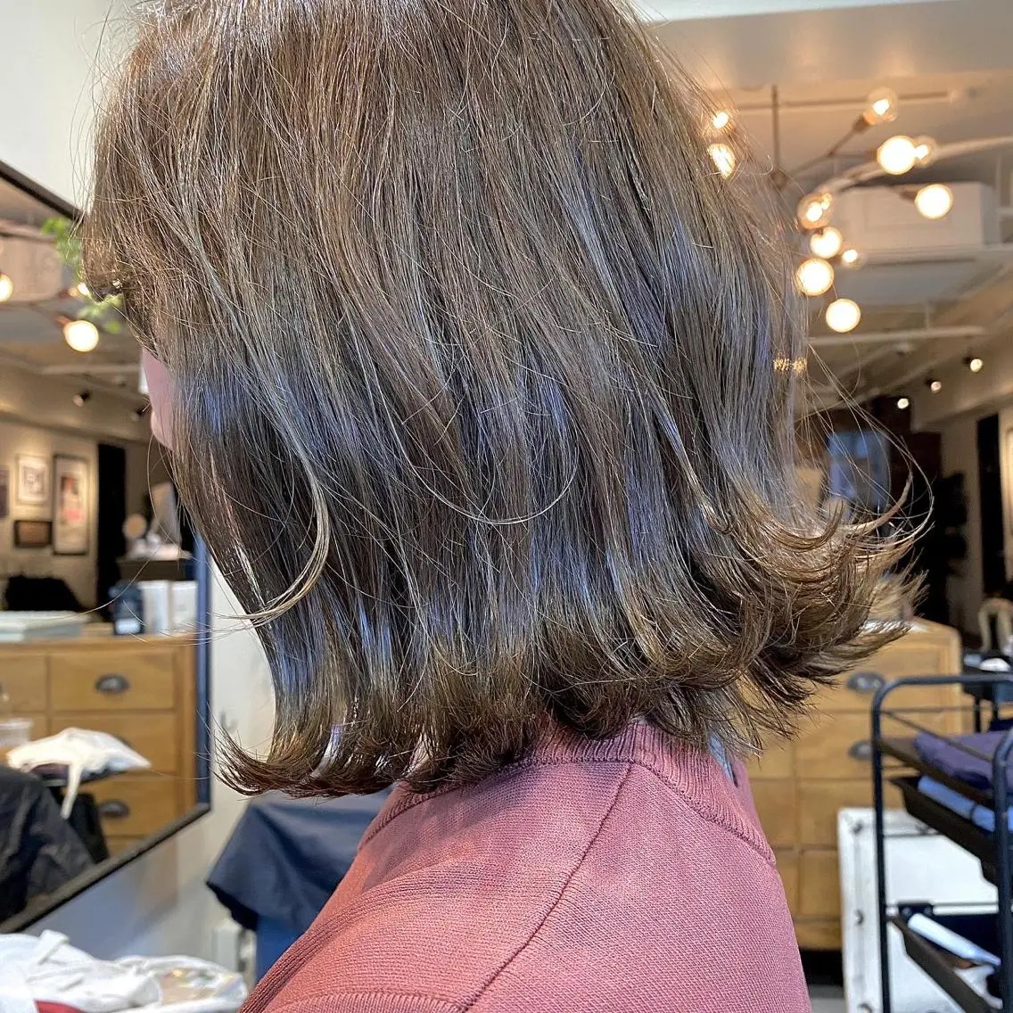 ミディアム カラー ヘアアレンジ カット ヘアカラー トリートメント ヘッドスパ 【ダメージレス施術】 【透明感】北村 拓也のヘアスタイル