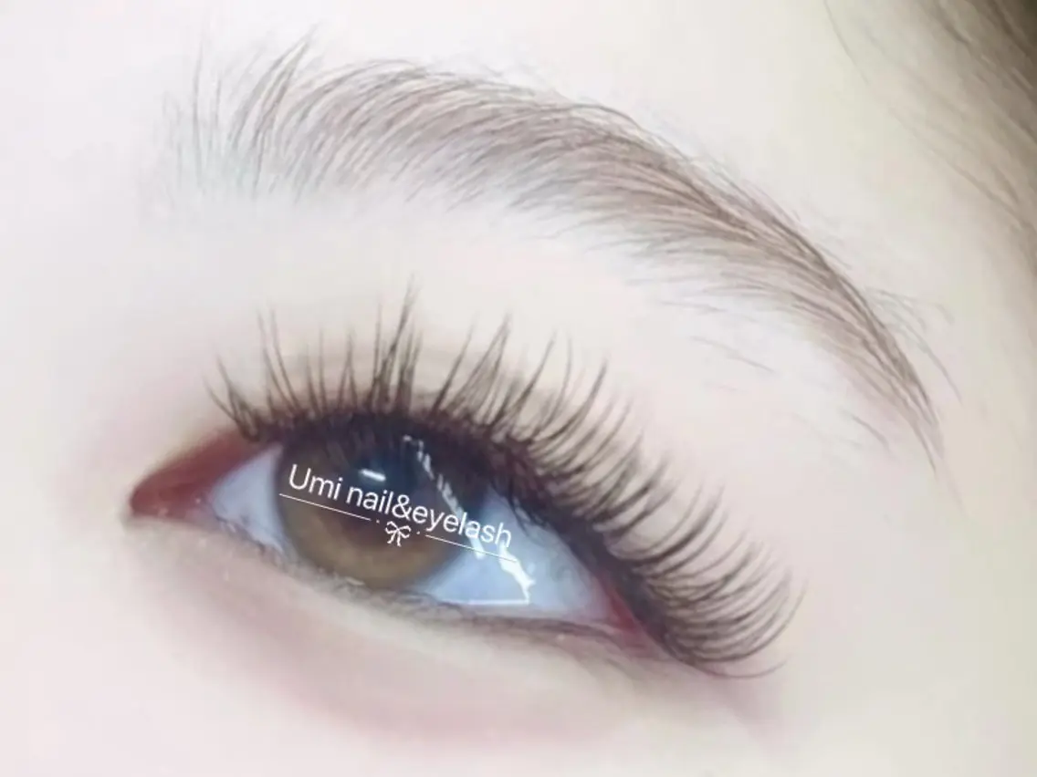 マツエク・マツパ 韓国風マツエク まつげパーマ ワンホンマツエク マツエク Umi nail& eyelash ゆみのマツエク・マツパデザイン