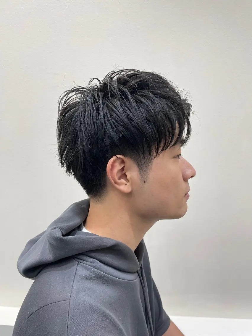 メンズ カット 柘植 遥翔のヘアスタイル
