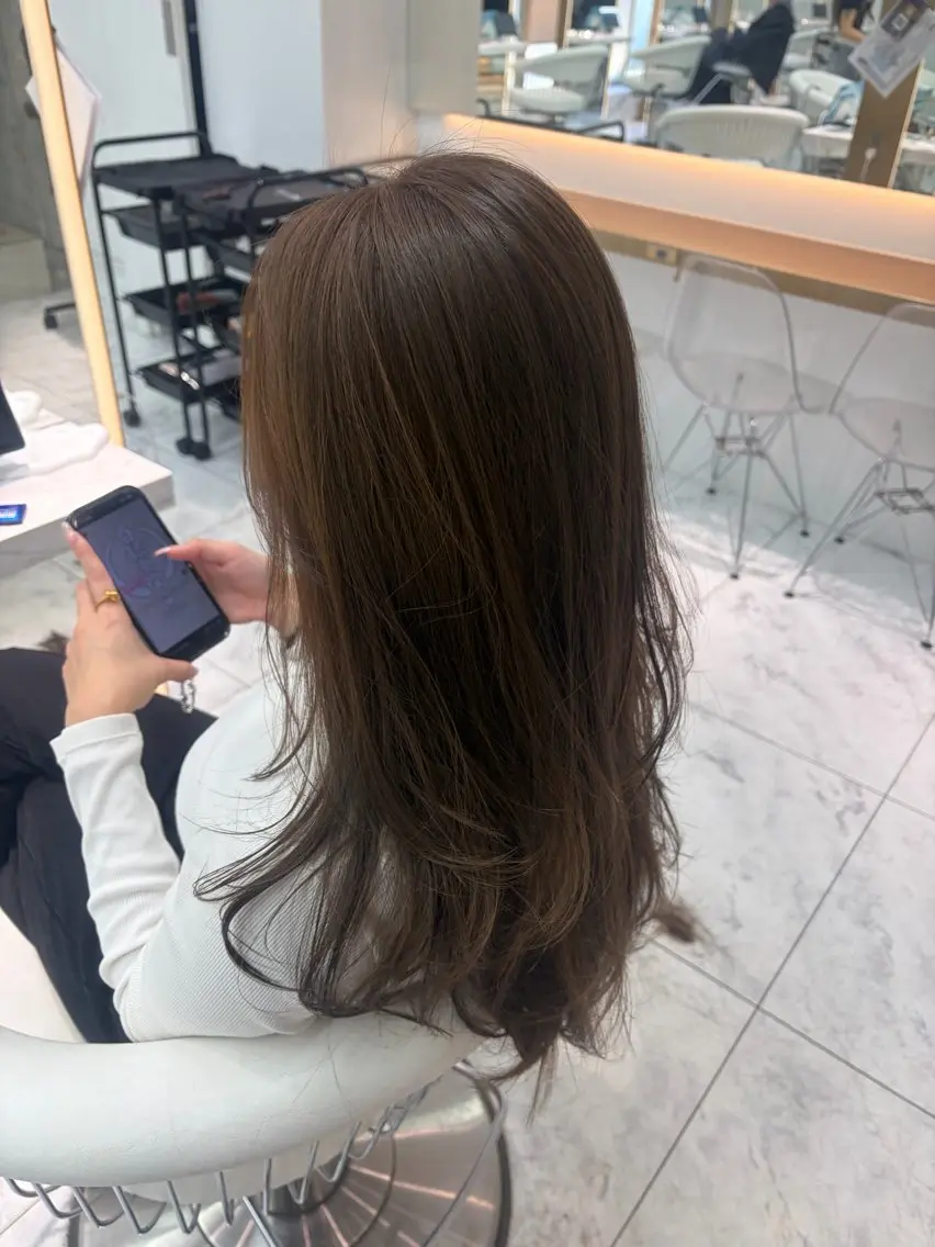 カット+カラー+クイックトリートメントの写真