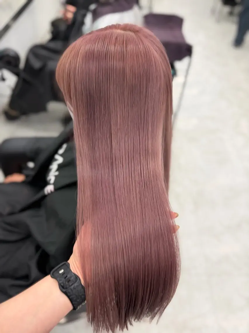 カラー ヘアカラー トリートメント 透明感カラー🎀艶髪 Anju/渋谷🎀のヘアスタイル