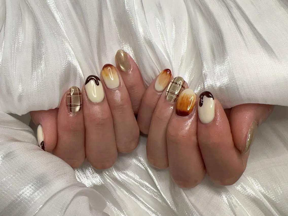 ネイル ハンドネイル ハンドケア nail salon Brillantのネイルデザイン