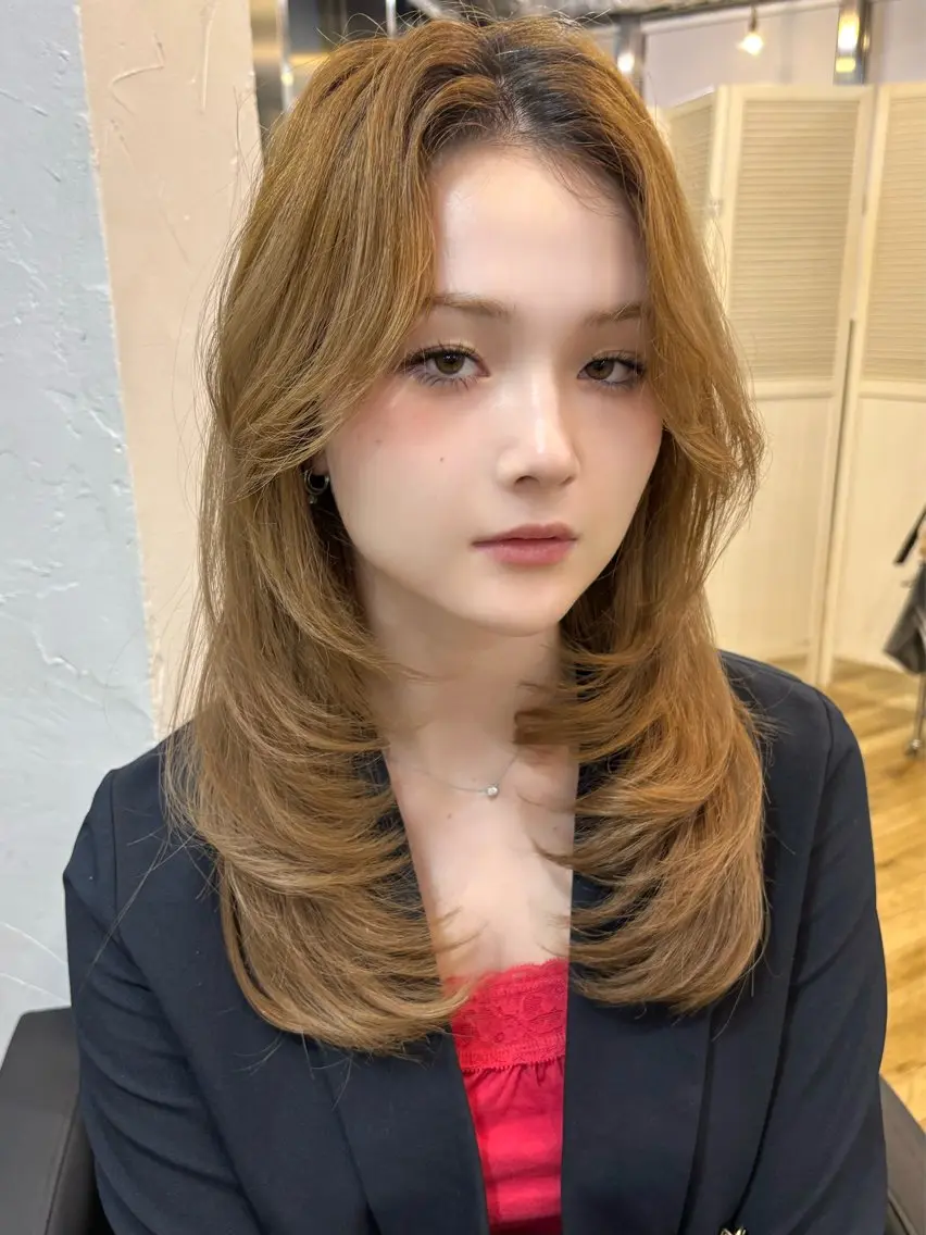 ロング カット 優李 ゆうりのヘアスタイル