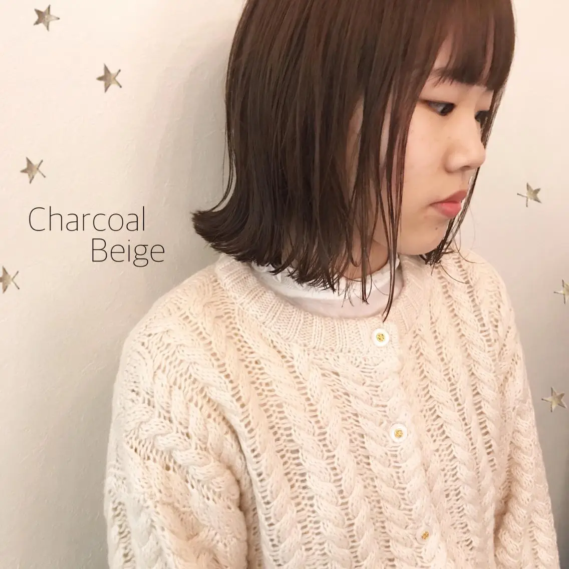 カラー 市川 千夏のヘアスタイル