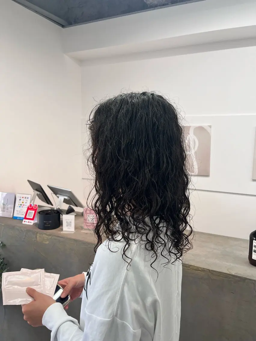 ロング パーマ hair salon SILLO.のヘアスタイル