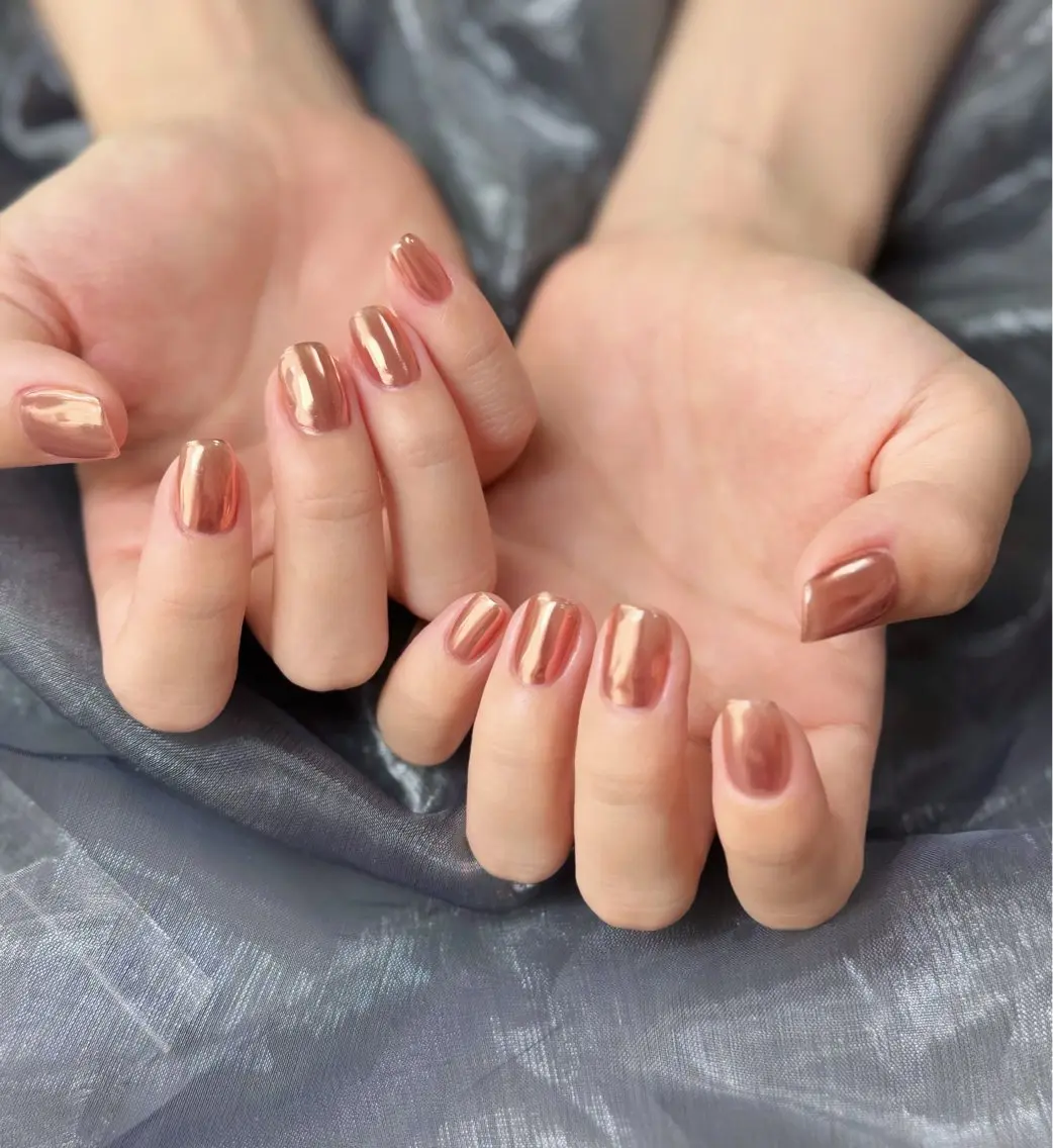 ネイル ミラーネイル Ocean Nailのネイルデザイン