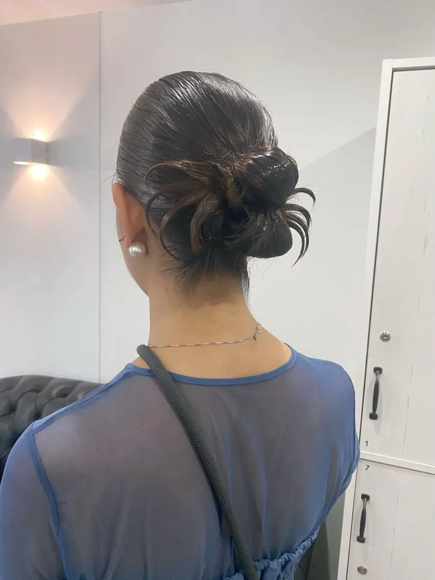 ヘアアレンジ 友田 千栄のヘアスタイル