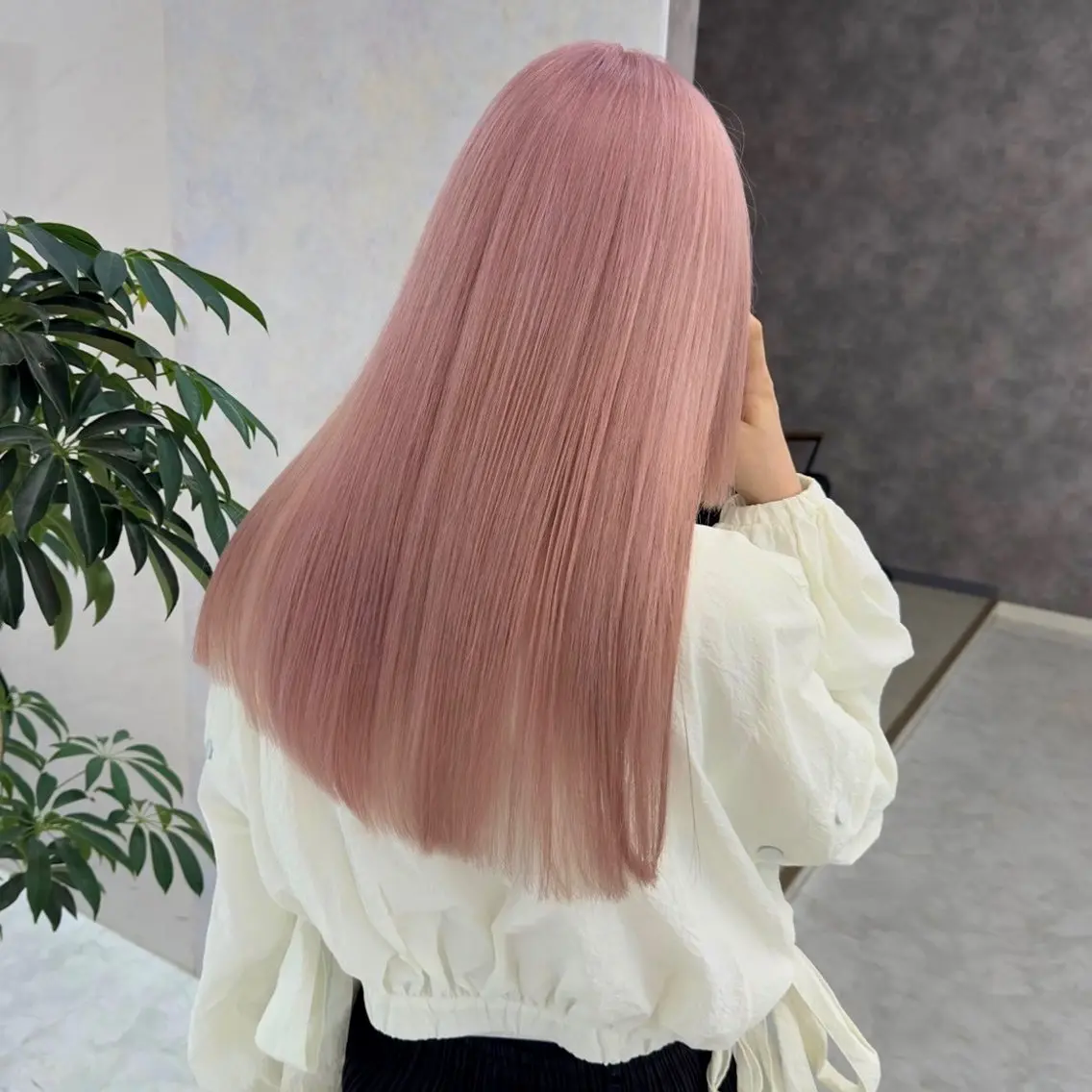 【🎀ブリーチ初めての方、1日でハイトーンにしたい方🎀】トリプルカラー+2stepトリートメント💒🤍ྀིの写真