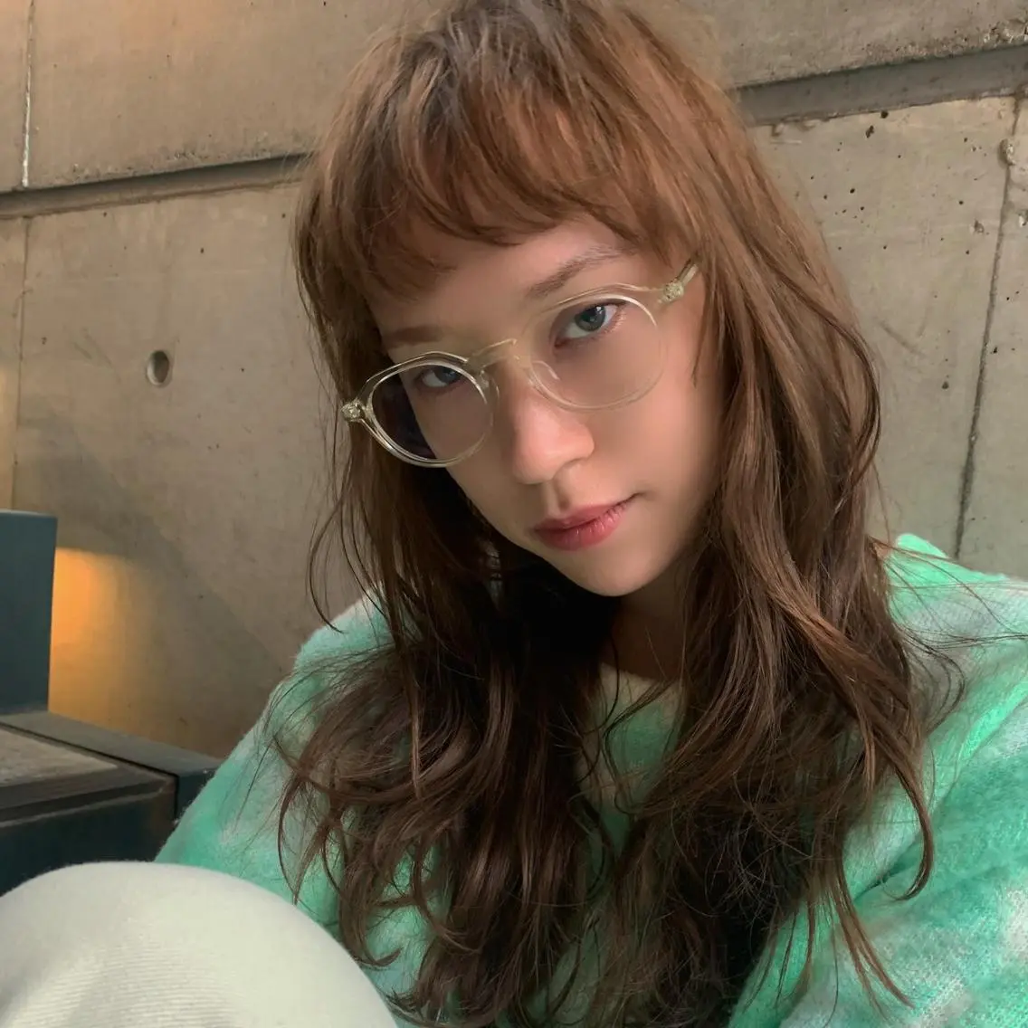 ロング 岡本 空大のヘアスタイル