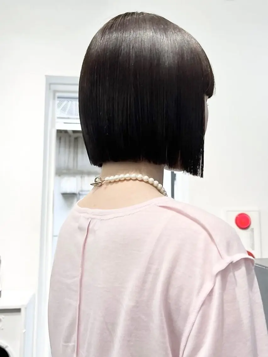 ショート カラー カット ヘアカラー トリートメント HARU//原宿🤍 リピート率NO.1のヘアスタイル
