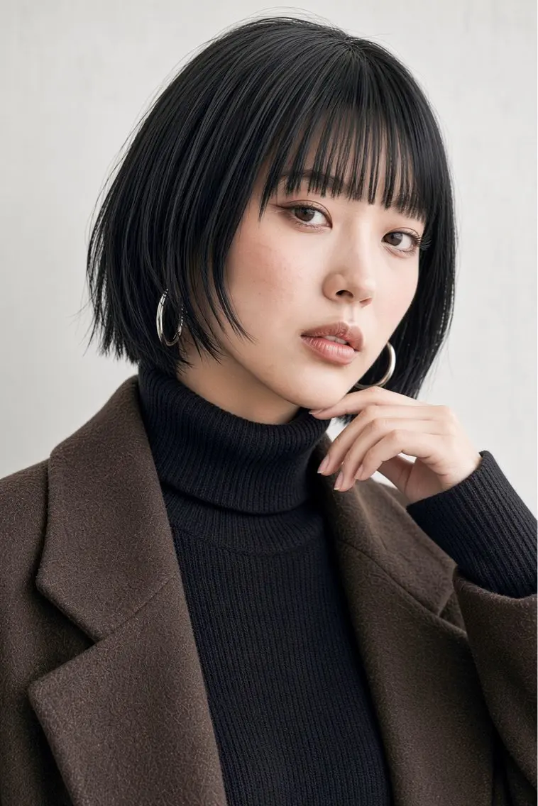 ショート ボブ 石沢 知康のヘアスタイル
