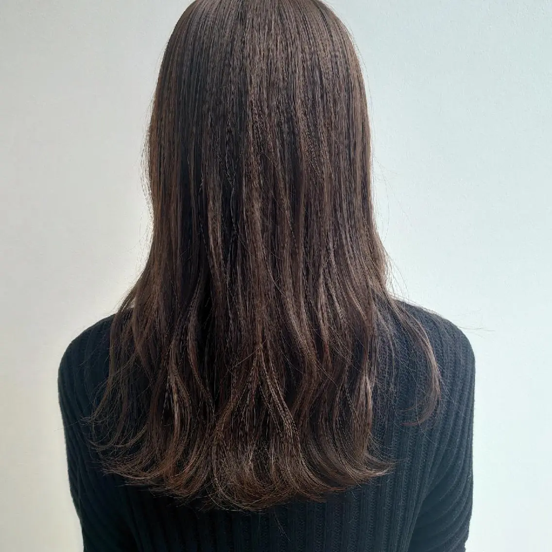 カラー セミロング トリートメント 髪質改善/ブリーチ 田代 龍我のヘアスタイル