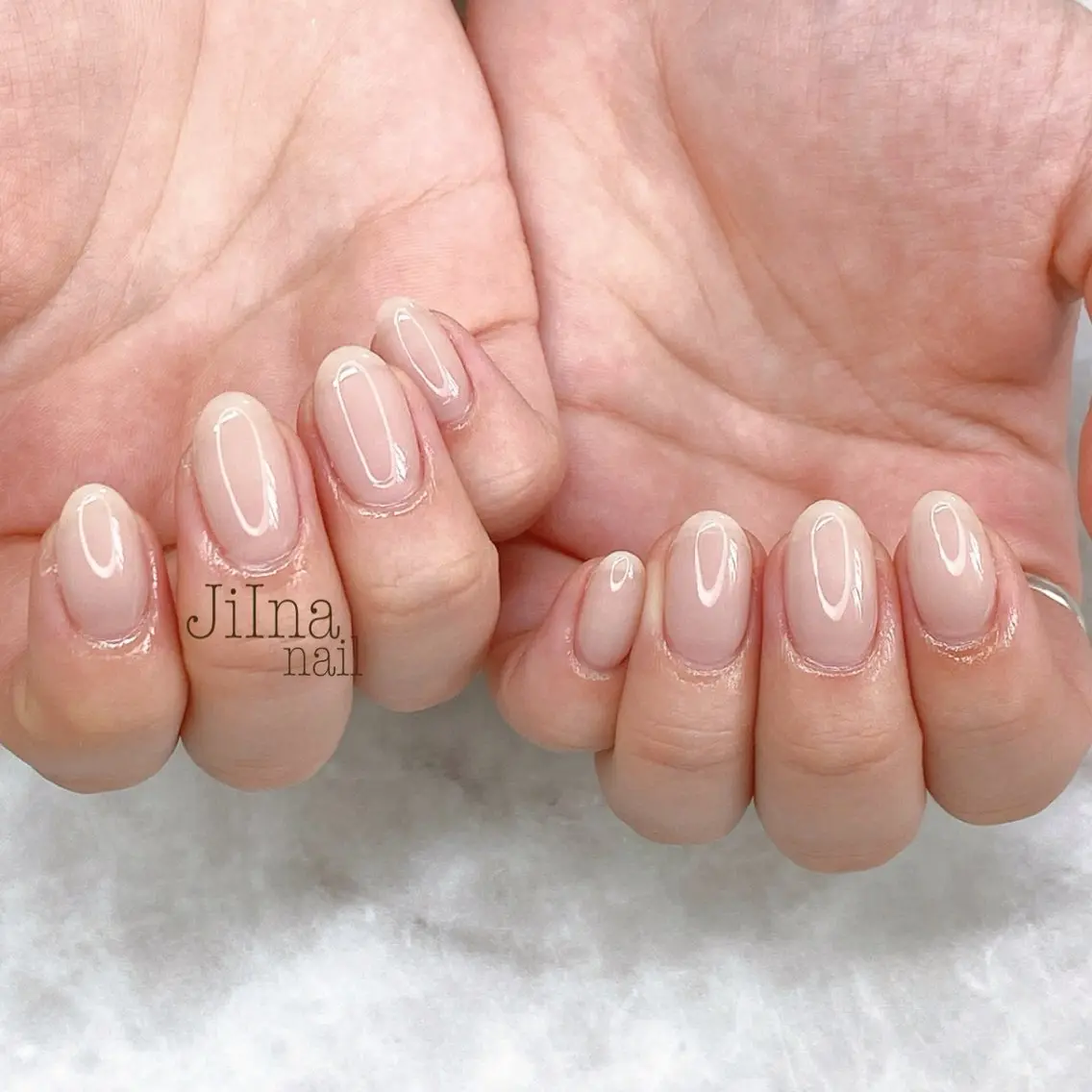 ネイル ワンカラーネイル JiIna nailのネイルデザイン