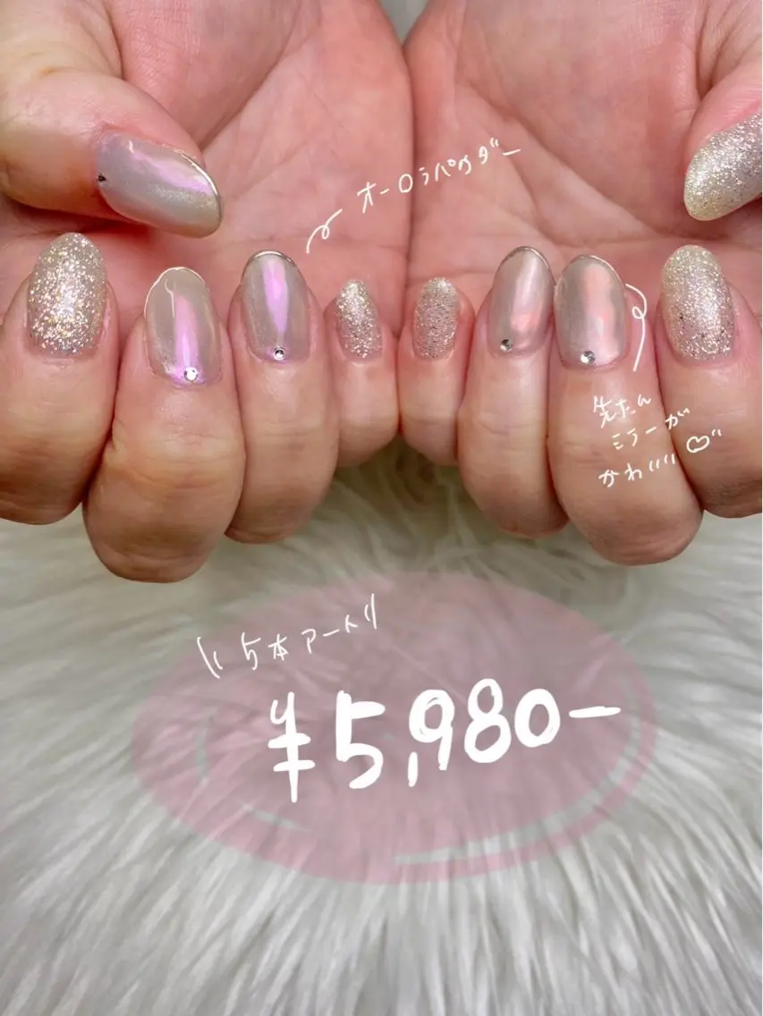 ネイル ハンドネイル フットネイル emma.nail kanakoのネイルデザイン