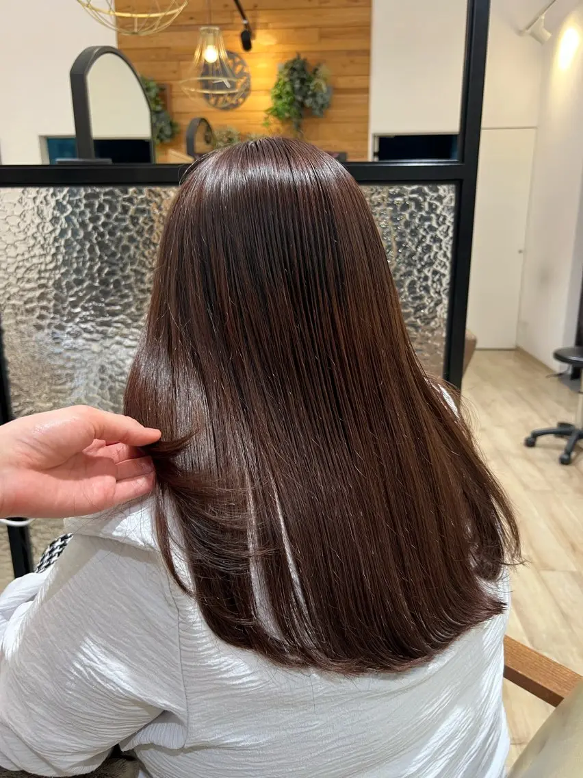 セミロング カット トリートメント メンズカット募集中/ sayakaのヘアスタイル