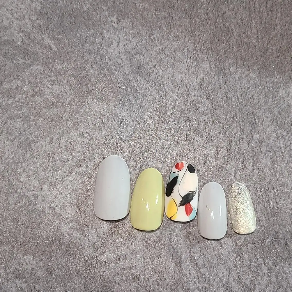 ネイル マットネイル ニュアンスネイル ハンドネイル NOGUCHI  KANAのネイルデザイン