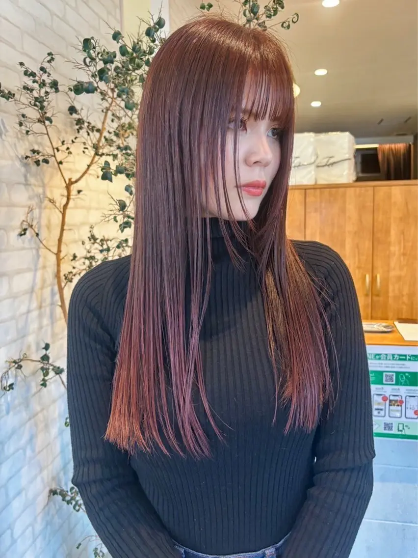カラー ヘアアレンジ ❣️倉敷❣️美髪 カラー能登一成のヘアスタイル