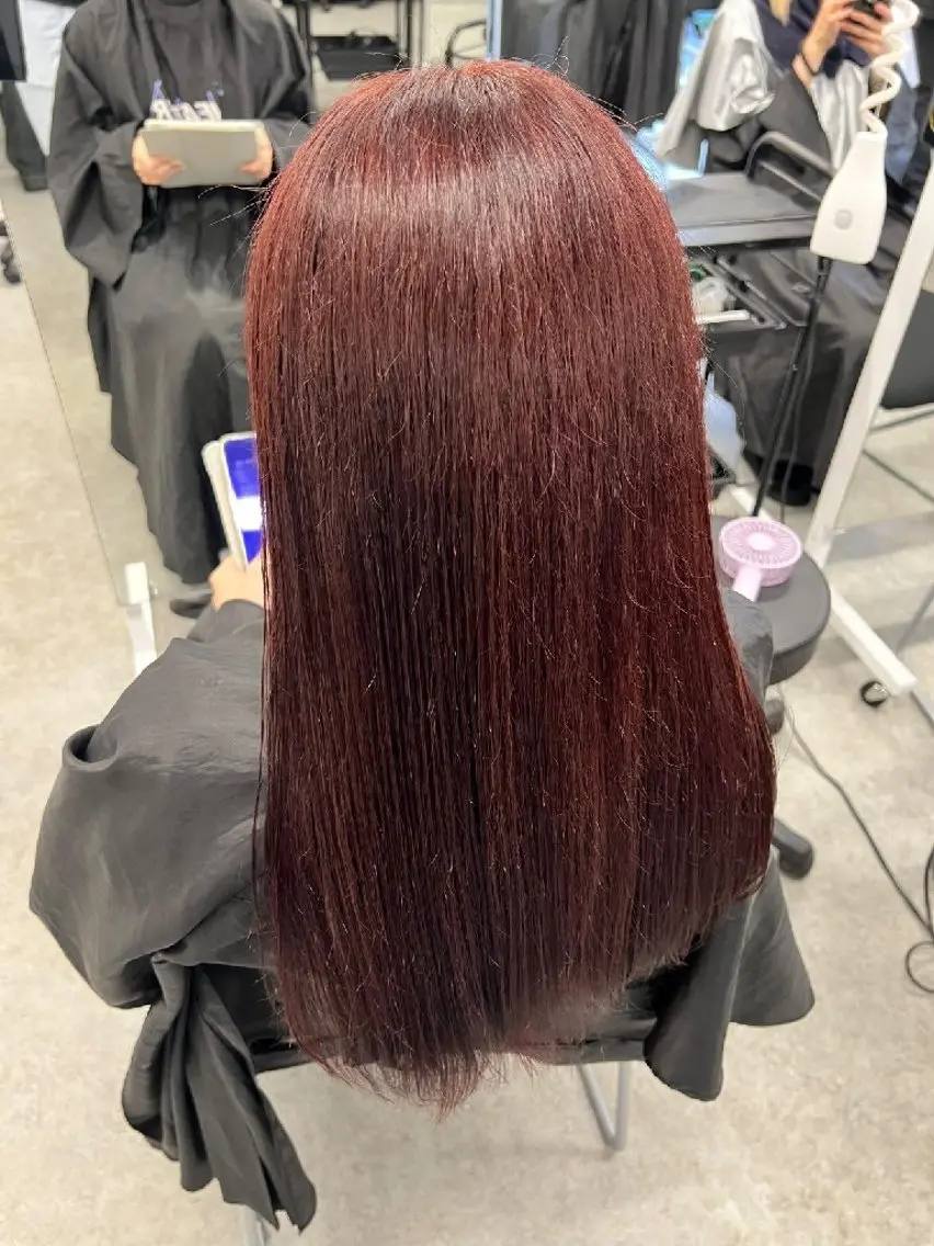 カラー ブリーチ ケアブリーチ 髪質改善 縮毛矯正 🍒renka🍒 ボブ/ショート/暖色のヘアスタイル