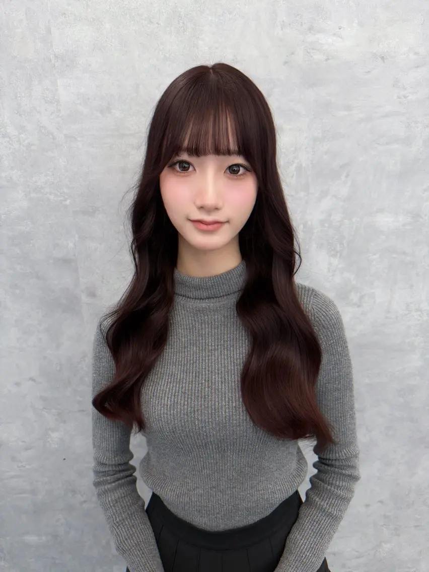ロング NUMBER 天王寺YUYAのヘアスタイル