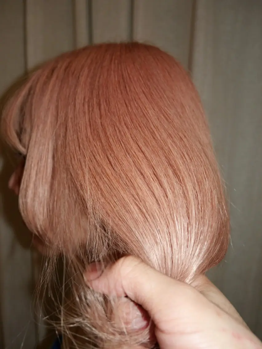 ミディアム ヘアカラー 飯田 優恵のヘアスタイル
