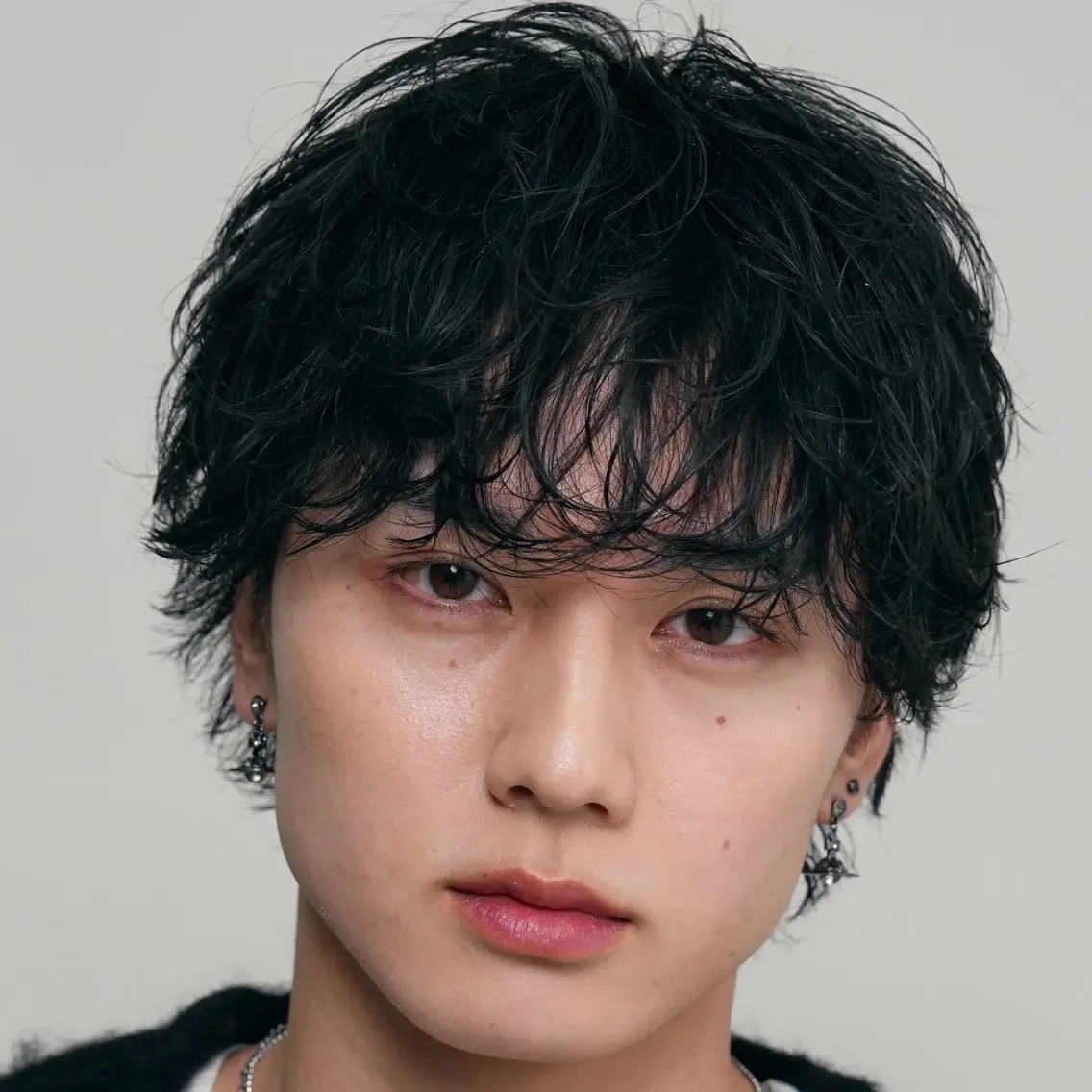 ショート パーマ メンズ カット パーマ 丸山 哲史のヘアスタイル