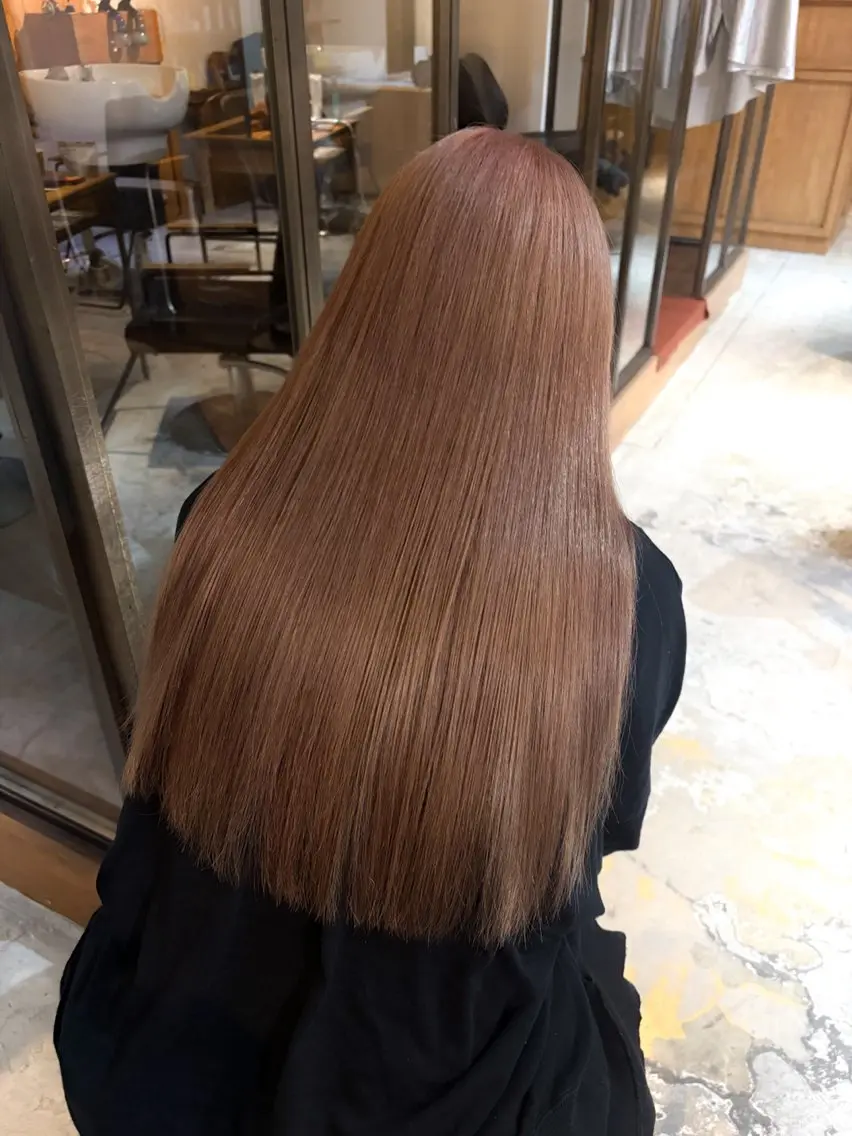 ロング ヘアカラー トリートメント 🫧FERIA ﾌﾙｲﾁ ﾕｳｷ🫧のヘアスタイル