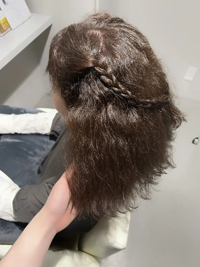 ミディアム カラー 透明感カラー ❤︎RELACE 千葉 恋華❤︎のヘアスタイル