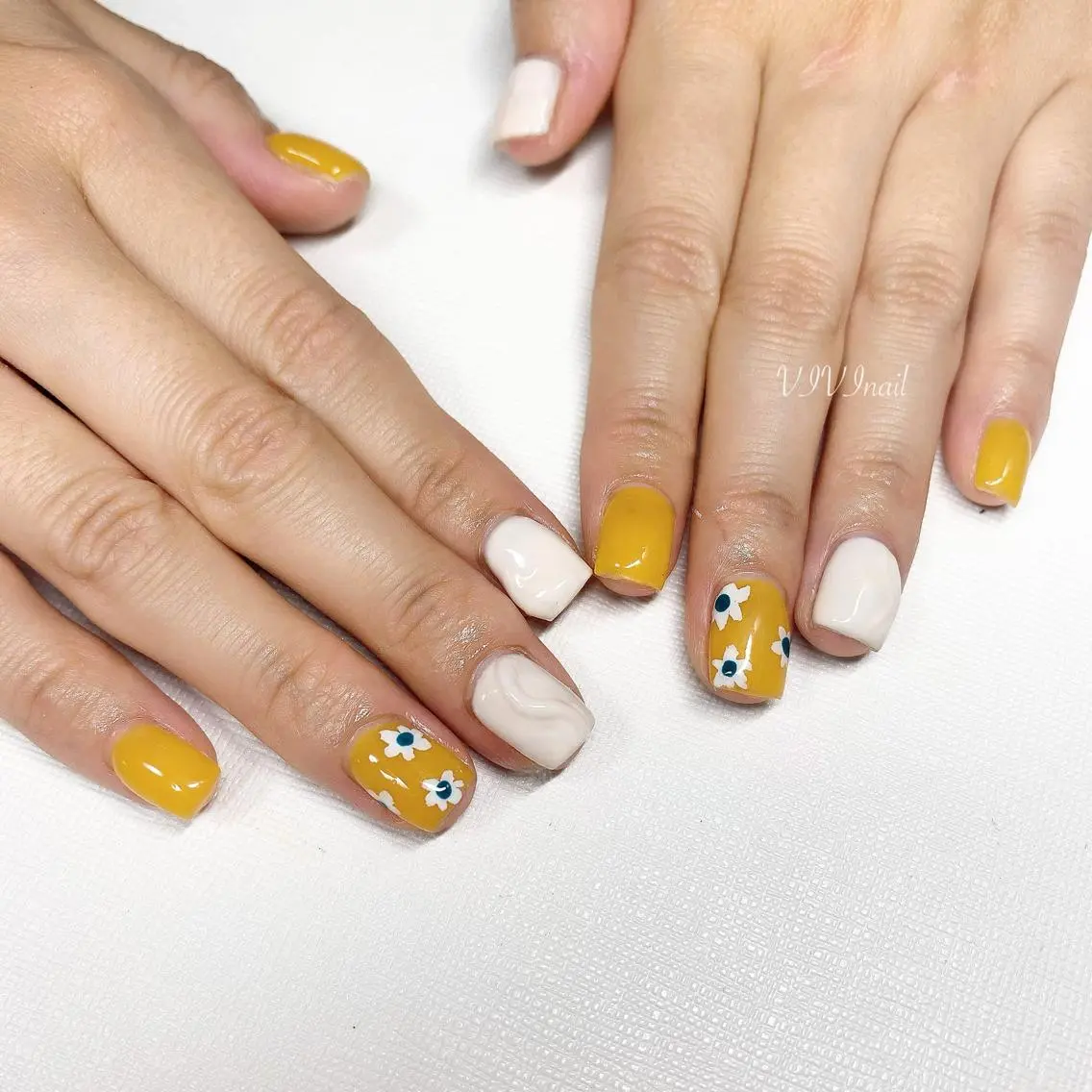 ネイル カジュアル ハンドネイル vivi nailのネイルデザイン