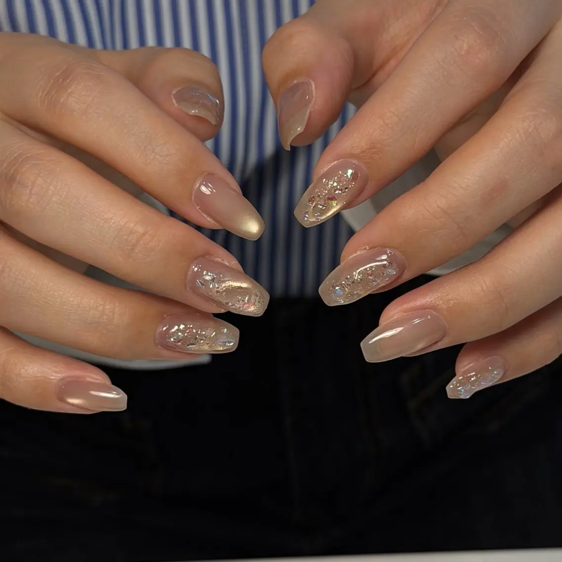 ネイル シンプルネイル ハンドネイル ネイルサロン Ivy.のネイルデザイン