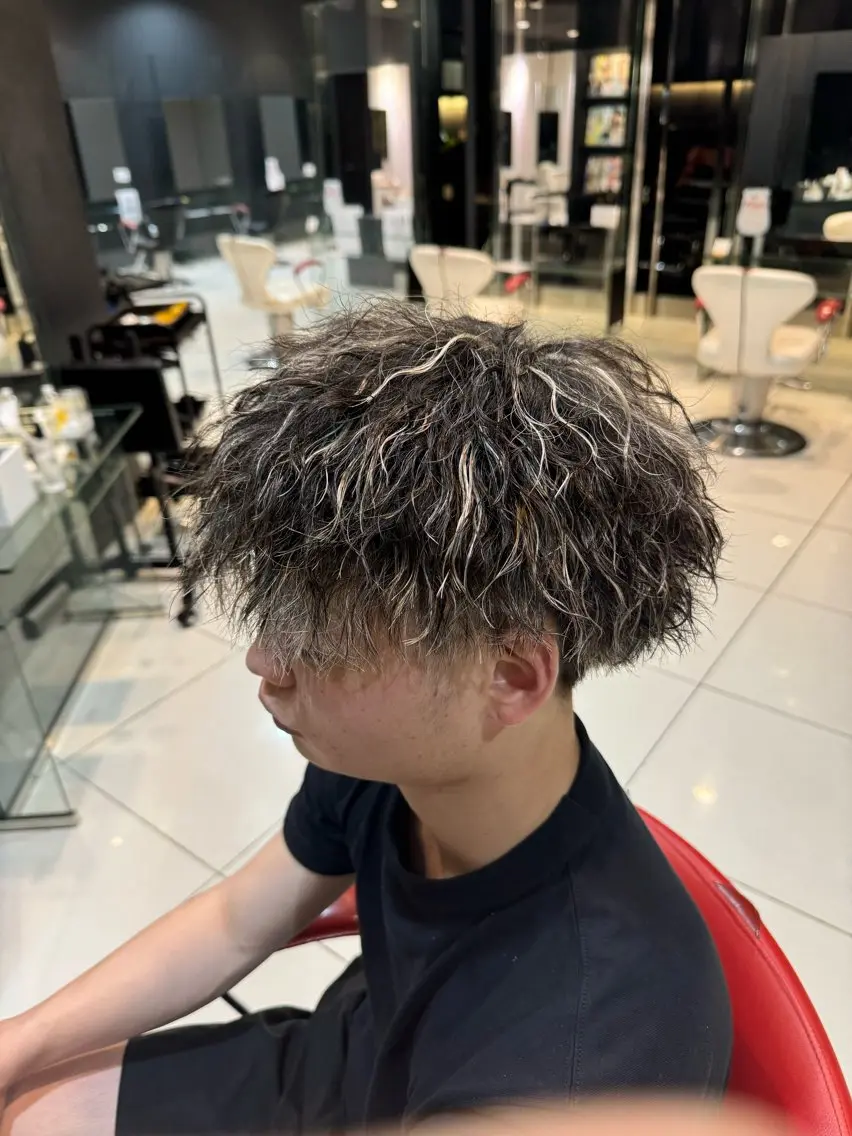 🔥メンズ限定🔥メンズカット&ツイストスパイラルパーマの写真