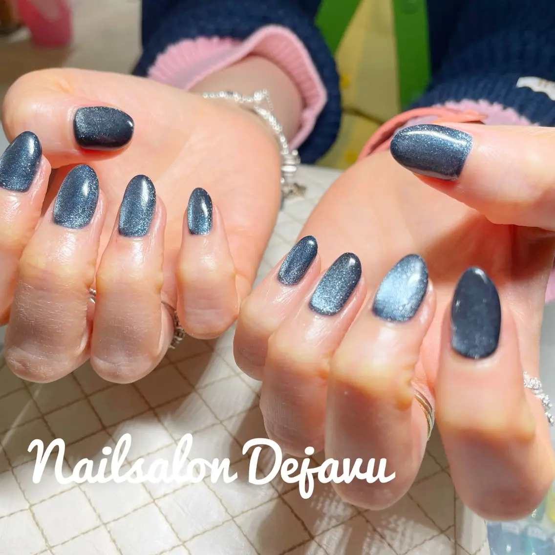 ネイル マグネットネイル ハンドネイル Nail salon Dejavu 🌿のネイルデザイン